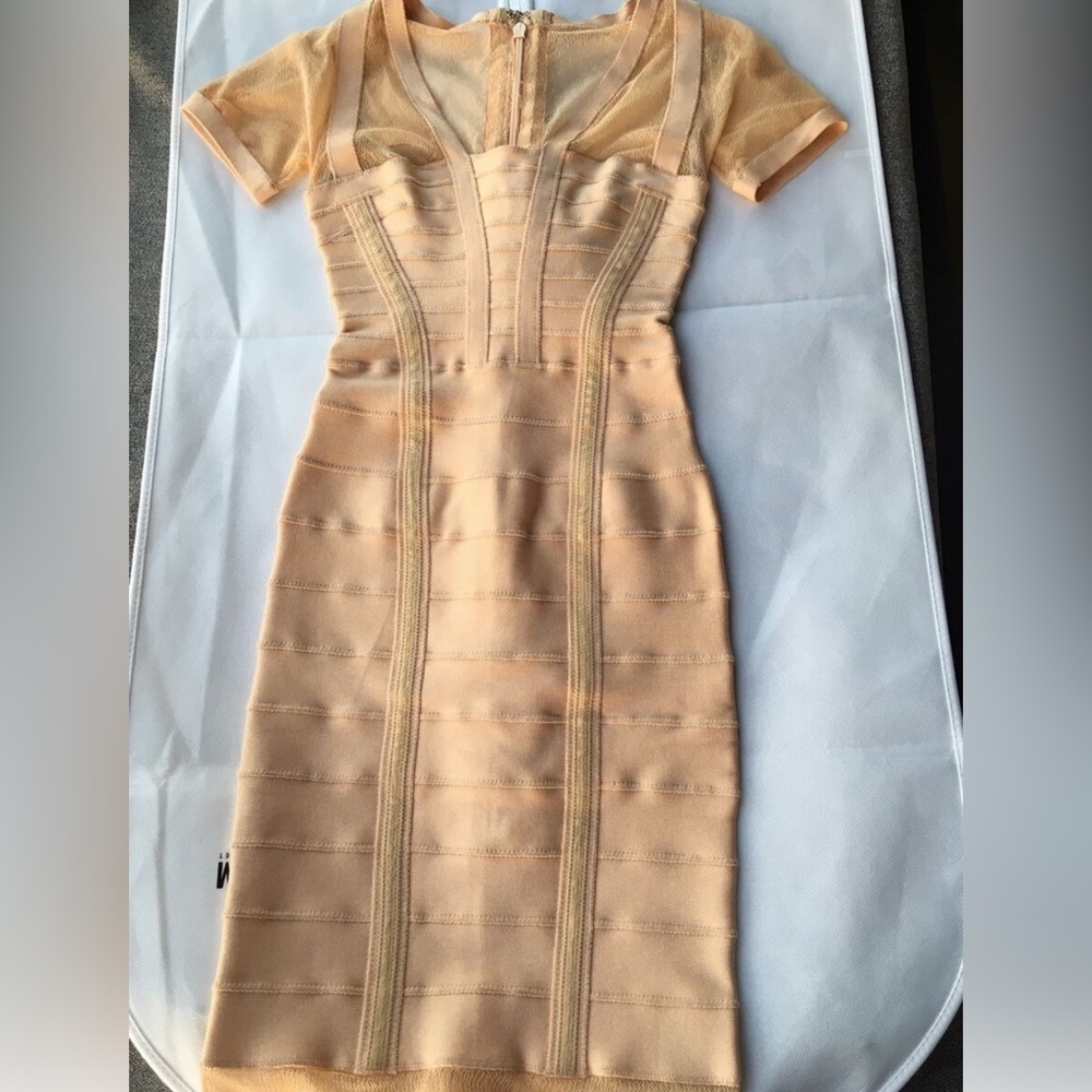Herve Leger Bandage Dress Bellini